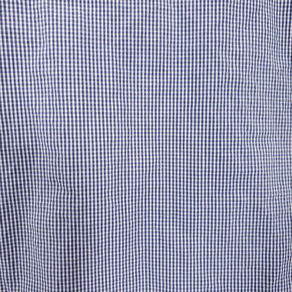 Calvin Klein Shirt Mens Extra Large Blue White Gingham Check Casual Button Up - Picture 13 of 13